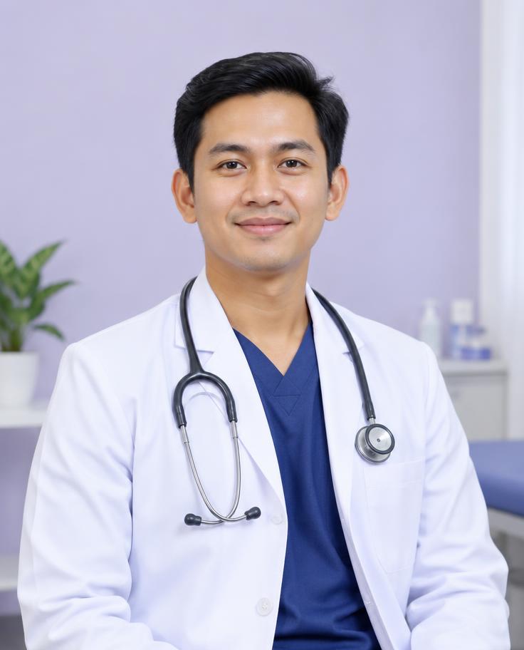 Ilustrasi profil dokter; foto resmi menyusul