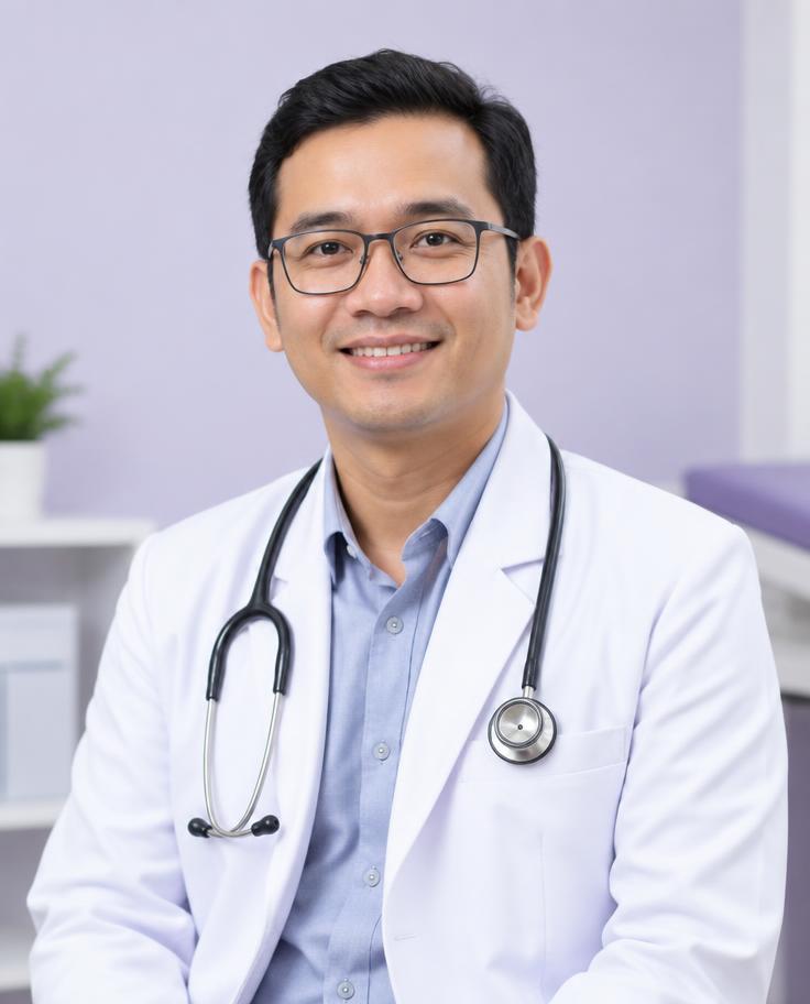 Ilustrasi profil dokter; foto resmi menyusul